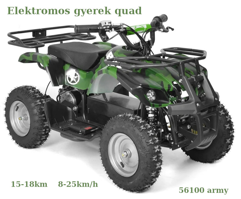    Akkumulátoros gyerek quad ARMY 