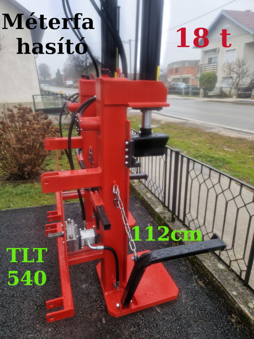           Hidraulikus TLT kardán hajtású fahasító 18t