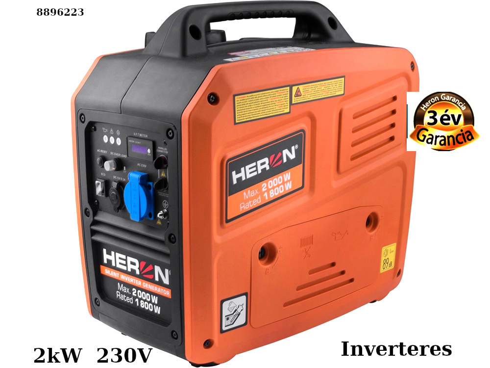                Aggregátor áramfejlesztő, 2,0kW 230V