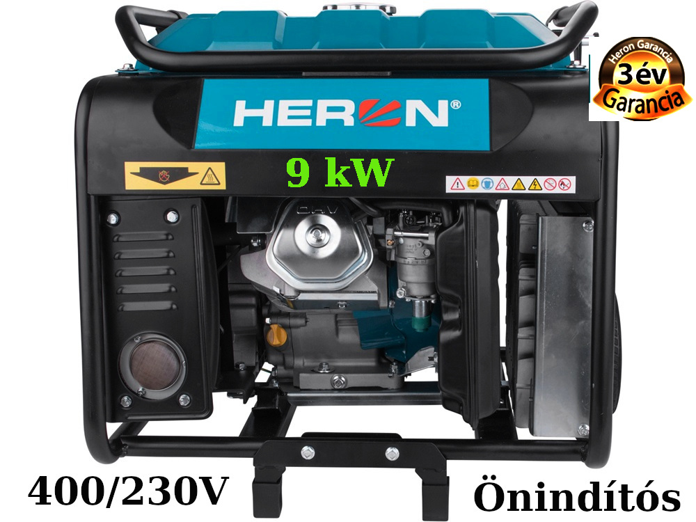 Aggregátor 9kW 400/230 volt önindítós