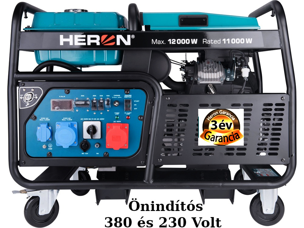 Aggregátor 13kW 400/230 V önindítós