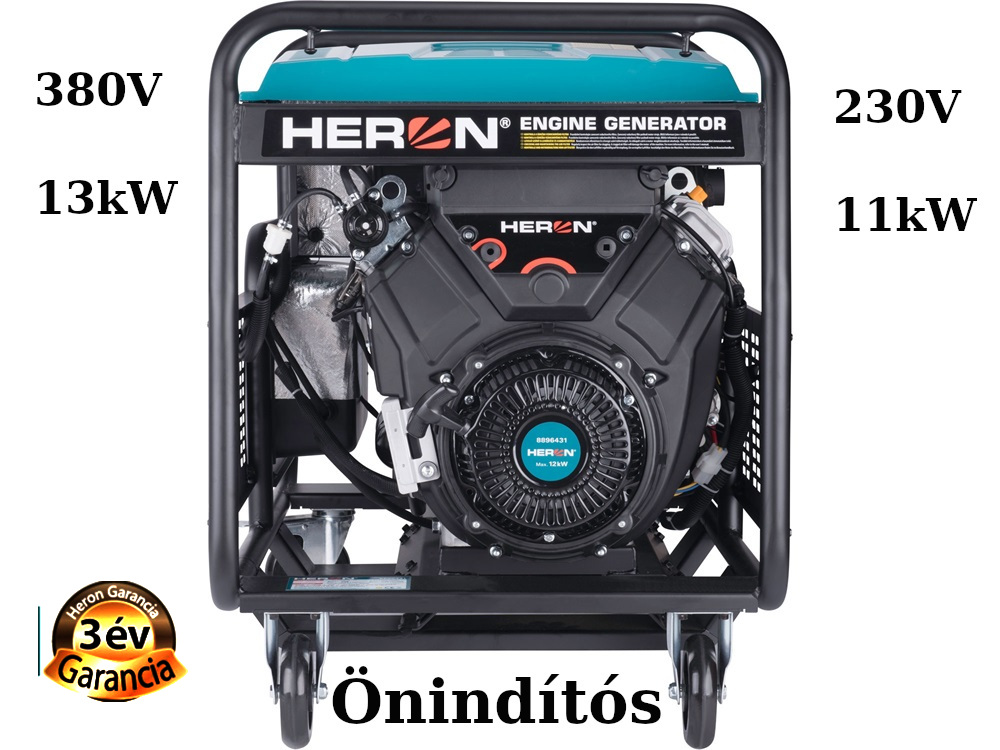 Aggregátor 13kW 400/230 V önindítós