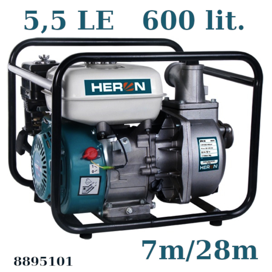 6,5 LE 8/60m 300lit/perc nyomószivattyú