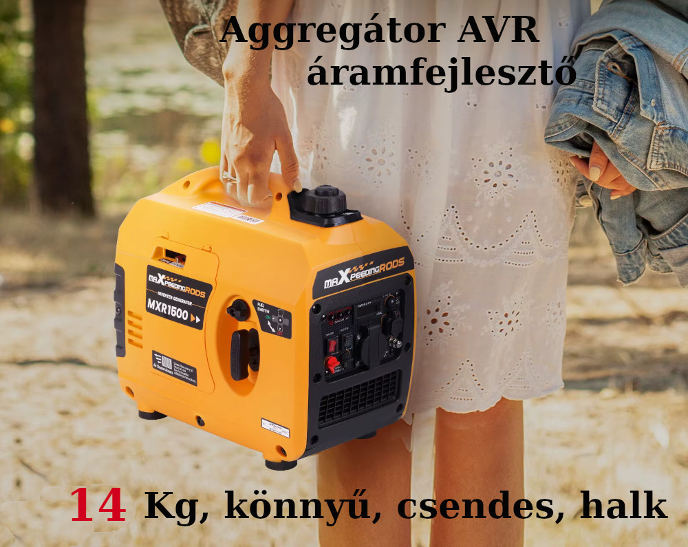             MRX SILENT aggregátor 1200 W benzines