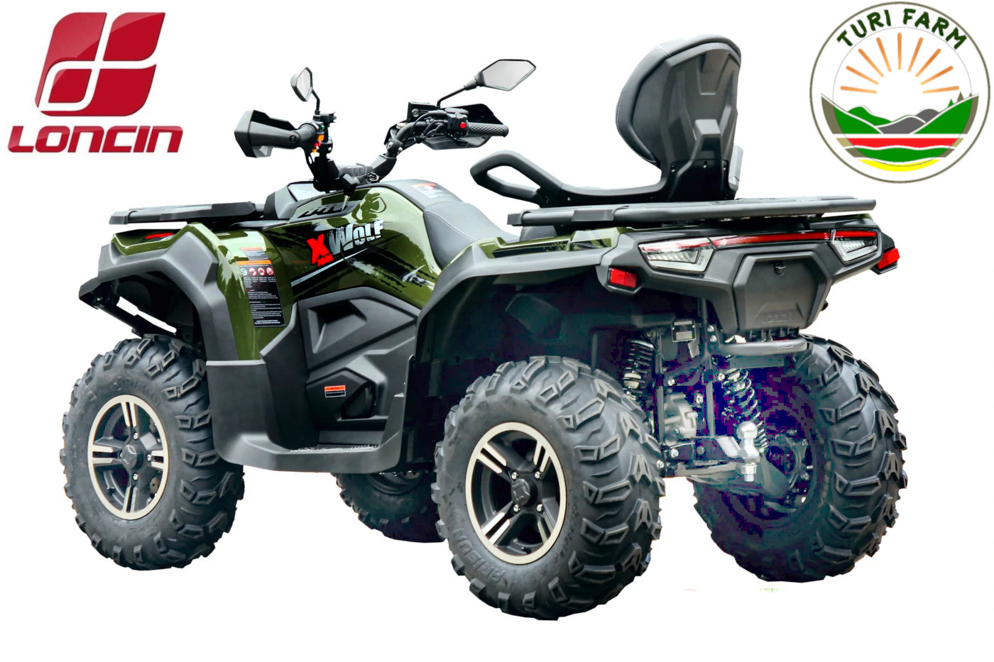 Loncin 700 L nyújtott alváz