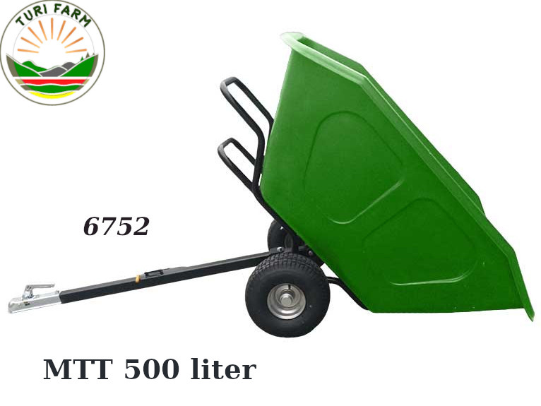 MTT 500 vontatott talicska kidpótkocsi