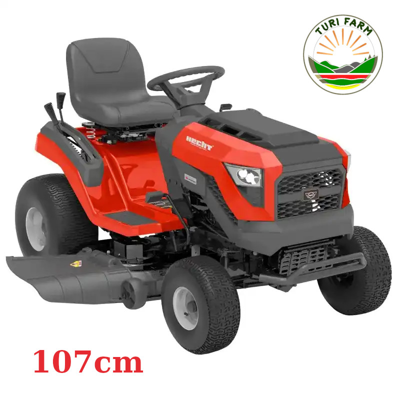 Fűnyíró kerti traktor oldaltkidobós 107cm